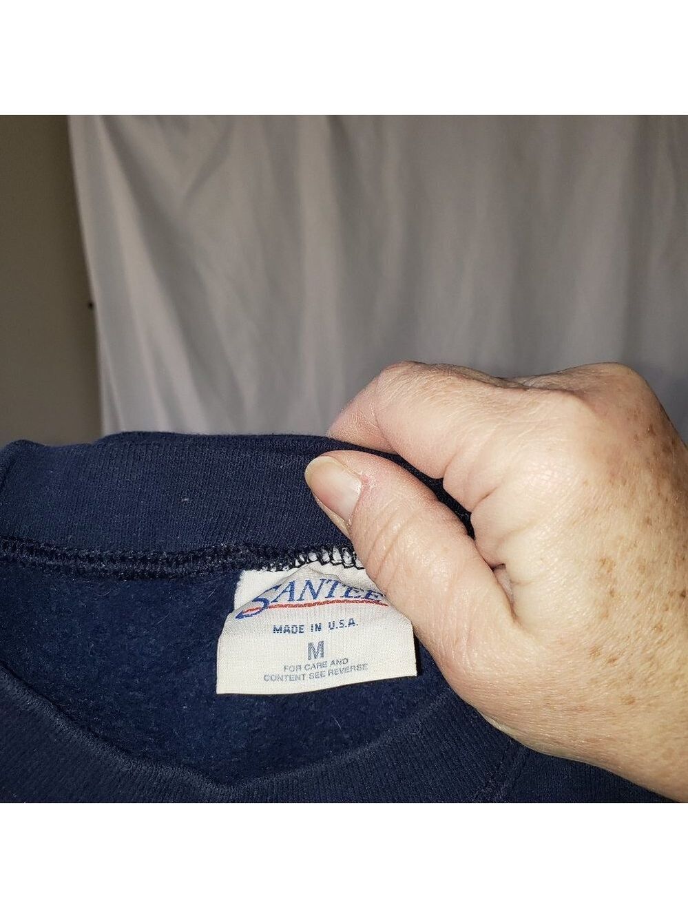 Ladies SANTEE Long Sleeve Crew Neck Branded Sweatshirt - Acme McCrary - M - Picture 6 of 6